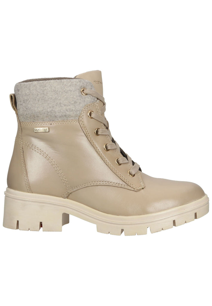 Tamaris Comfort Stiefelette Leder/Textil Ivory Warmfutter