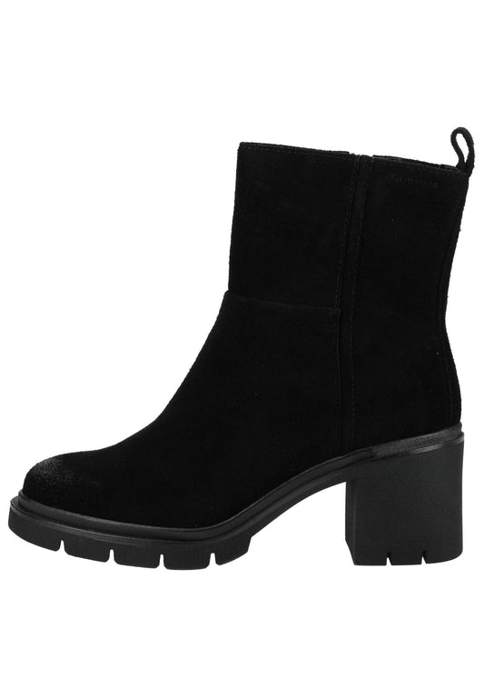 Tamaris Comfort Stiefelette Veloursleder Schwarz/Schwarz