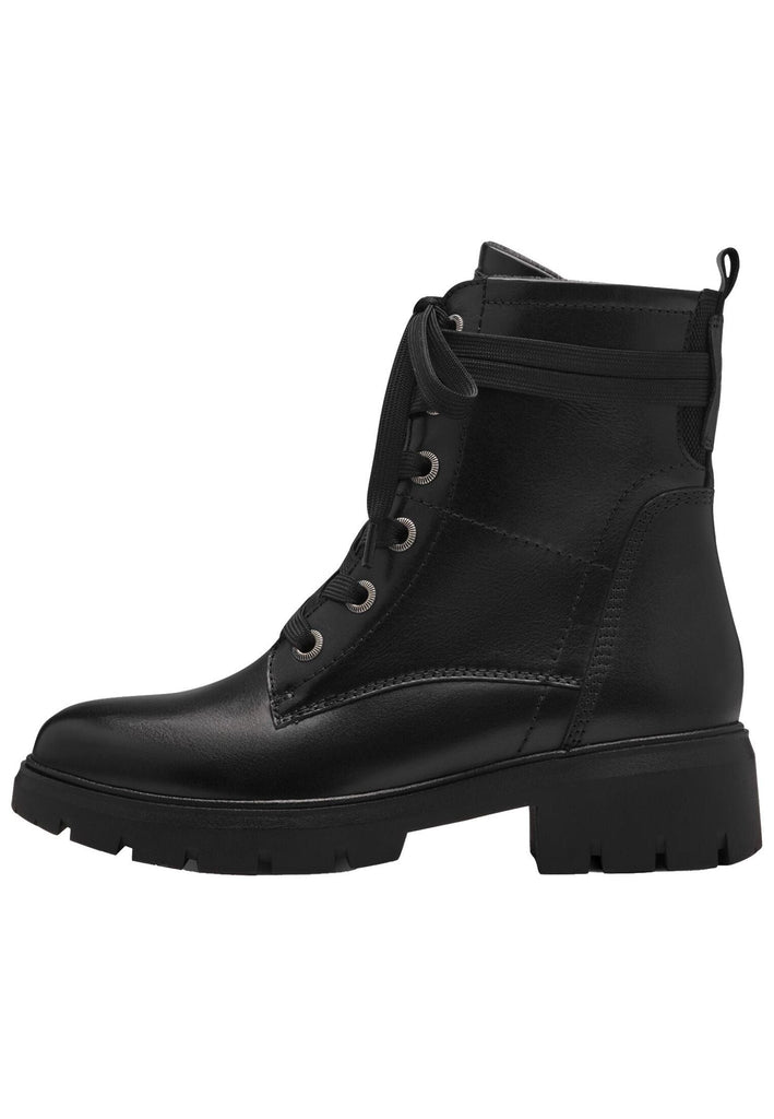 Stiefeletten Tamaris Comfort Stiefelette Leder/Synthetik Schwarz