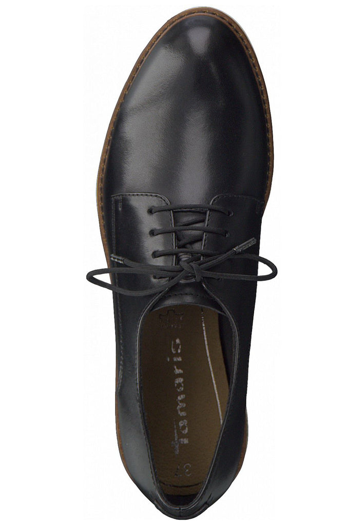 Tamaris Halbschuhe Glattleder Schwarz