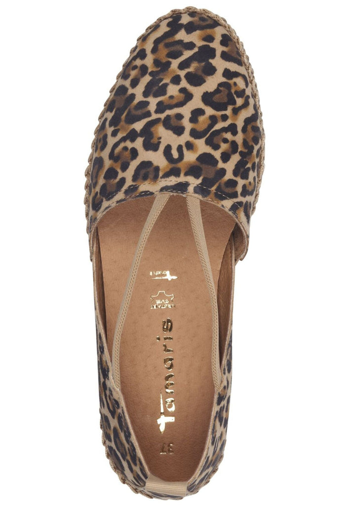 Tamaris Halbschuhe Leder Leopard
