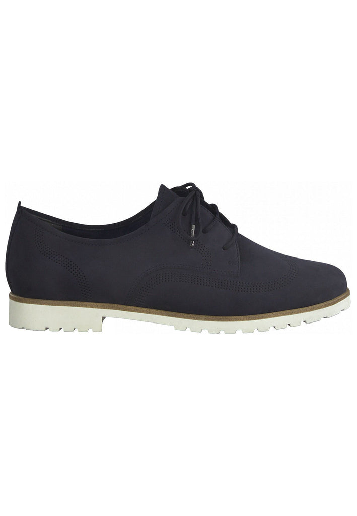 Tamaris Halbschuhe Leder Navy