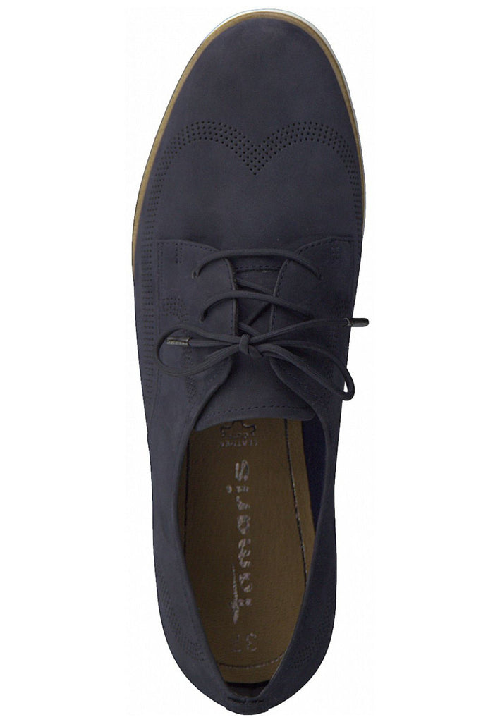 Tamaris Halbschuhe Leder Navy