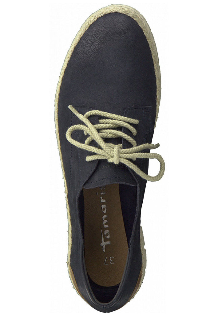 Tamaris Halbschuhe Leder Navy