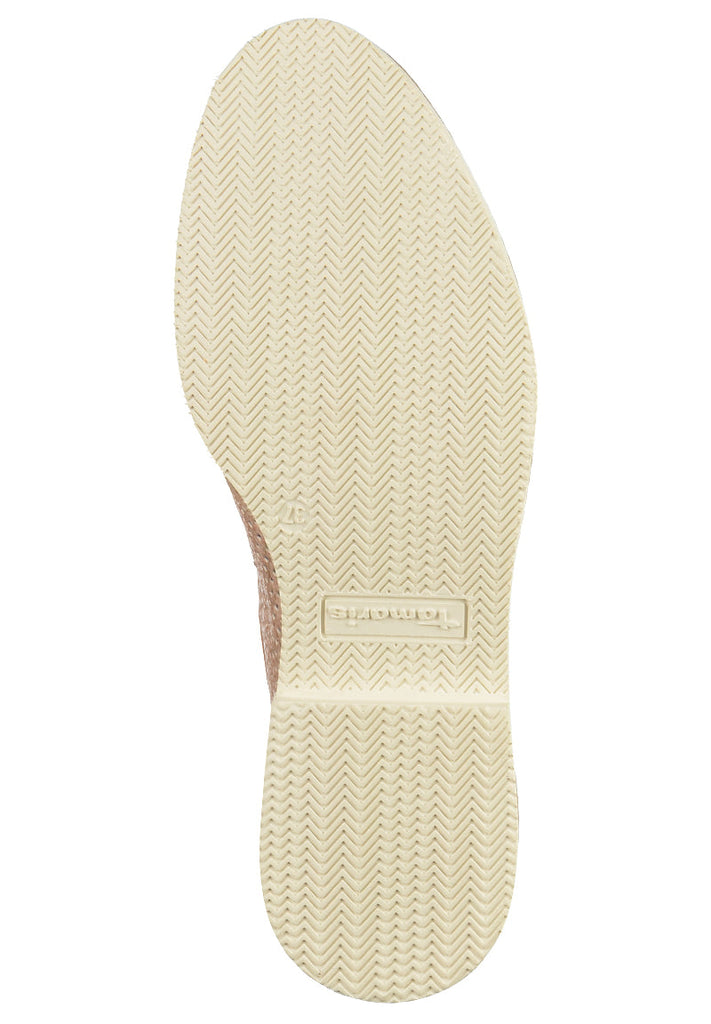 Tamaris Halbschuhe Leder Nude