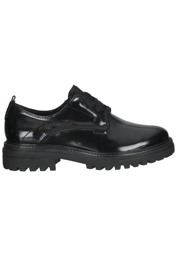 Tamaris Halbschuhe Leder Schwarz Lack