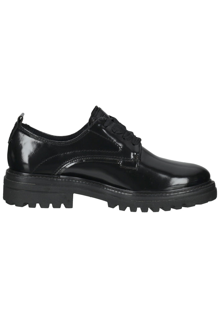 Tamaris Halbschuhe Leder Schwarz Lack