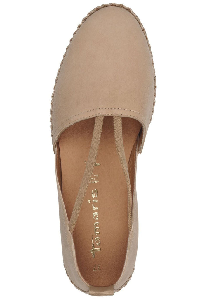 Tamaris Halbschuhe Leder Tan