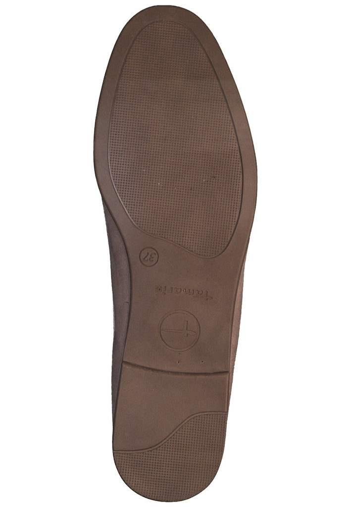 Tamaris Halbschuhe Leder Taupe