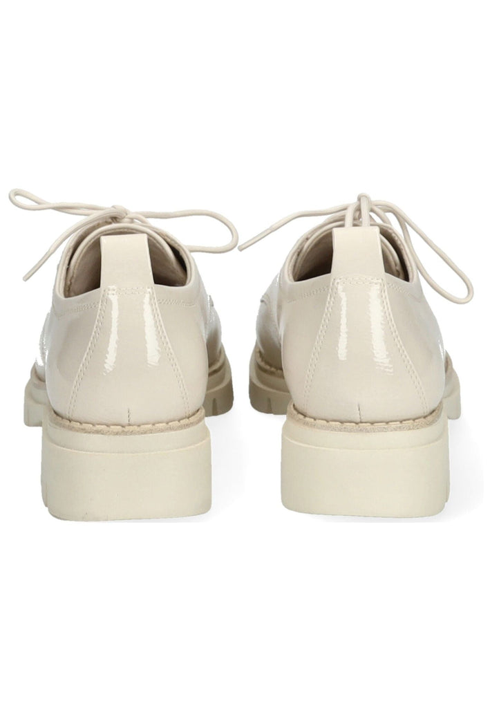 Tamaris Halbschuhe Lederimitat Beige Lack