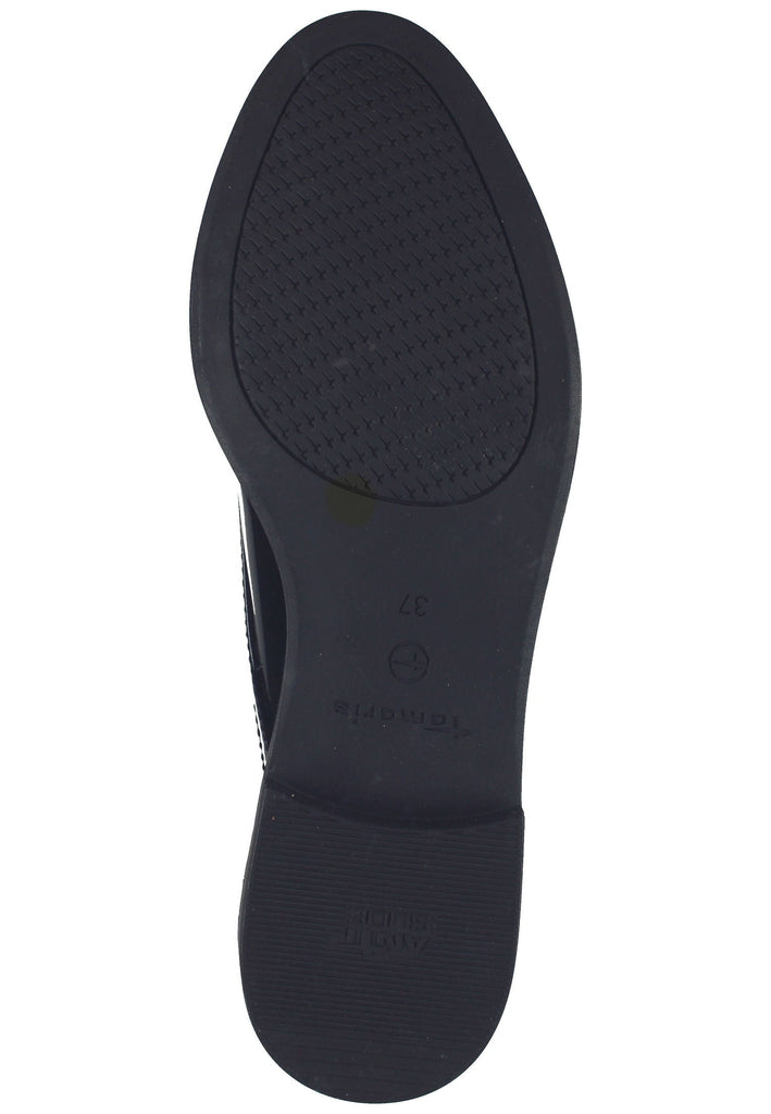 Tamaris Halbschuhe Lederimitat Black