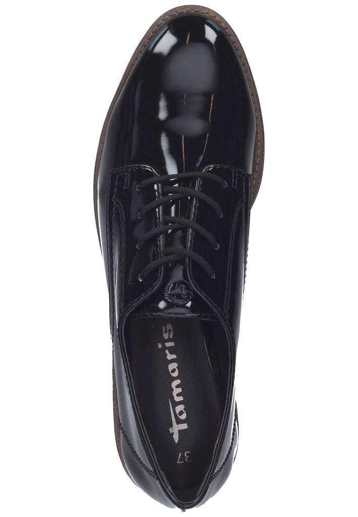 Tamaris Halbschuhe Lederimitat Black