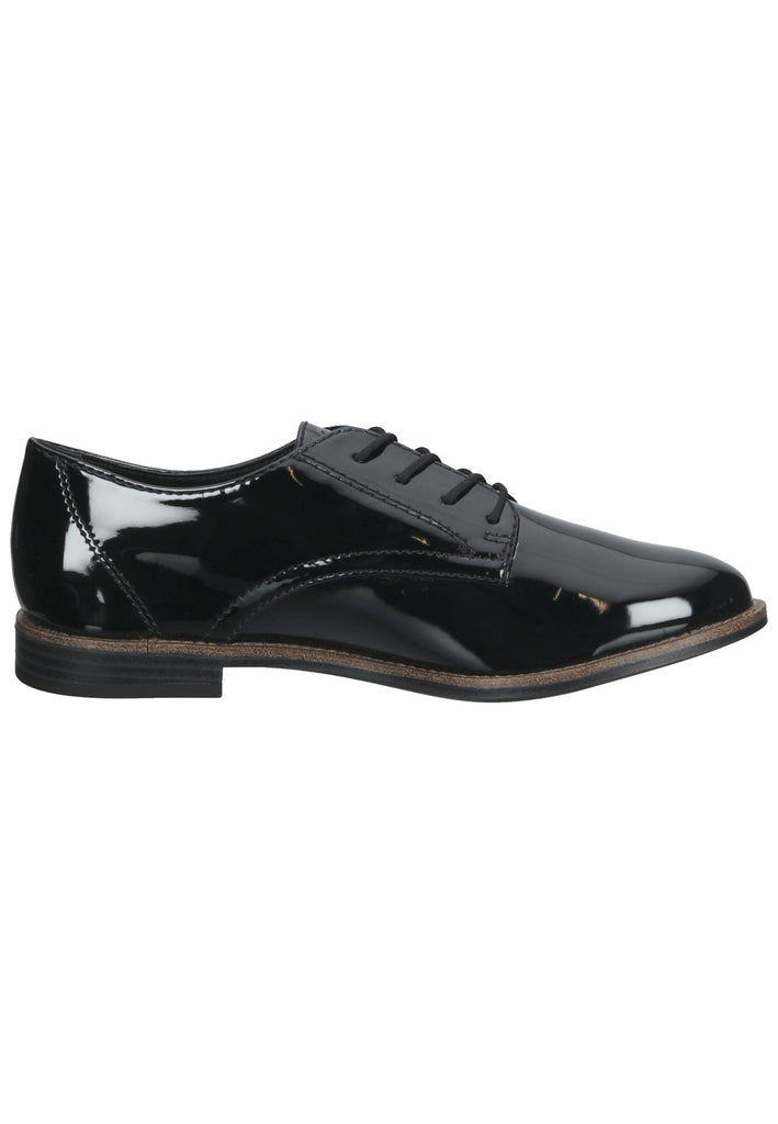 Tamaris Halbschuhe Lederimitat Black