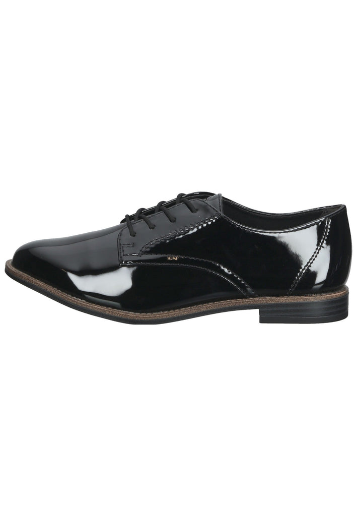 Tamaris Halbschuhe Lederimitat Black