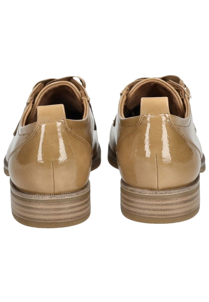 Tamaris Halbschuhe Lederimitat Camel