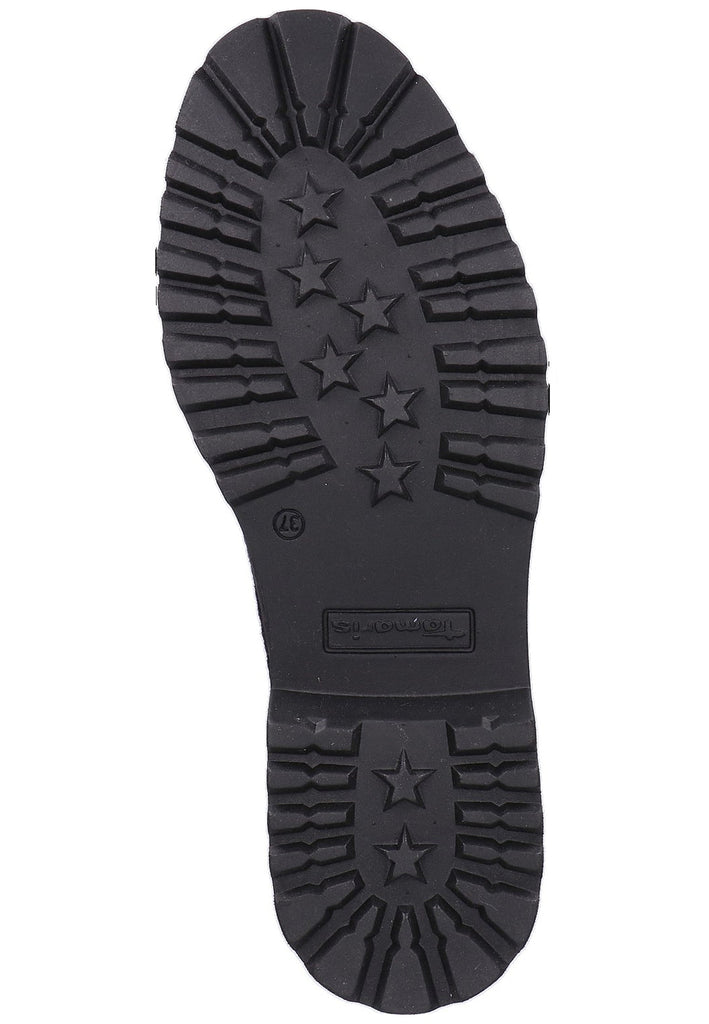 Tamaris Halbschuhe Veloursleder Schwarz