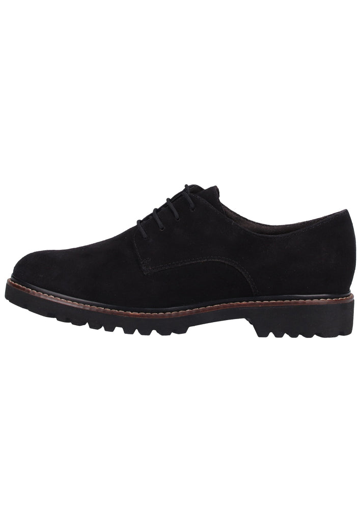 Tamaris Halbschuhe Veloursleder Schwarz