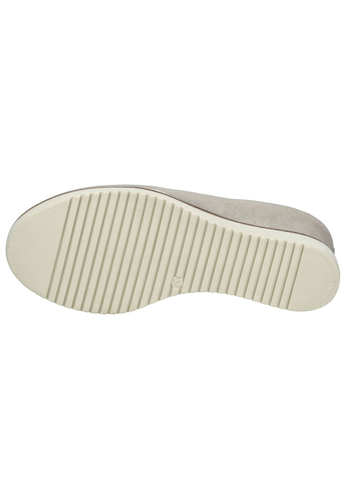 Tamaris Pantoletten Leder Champagne