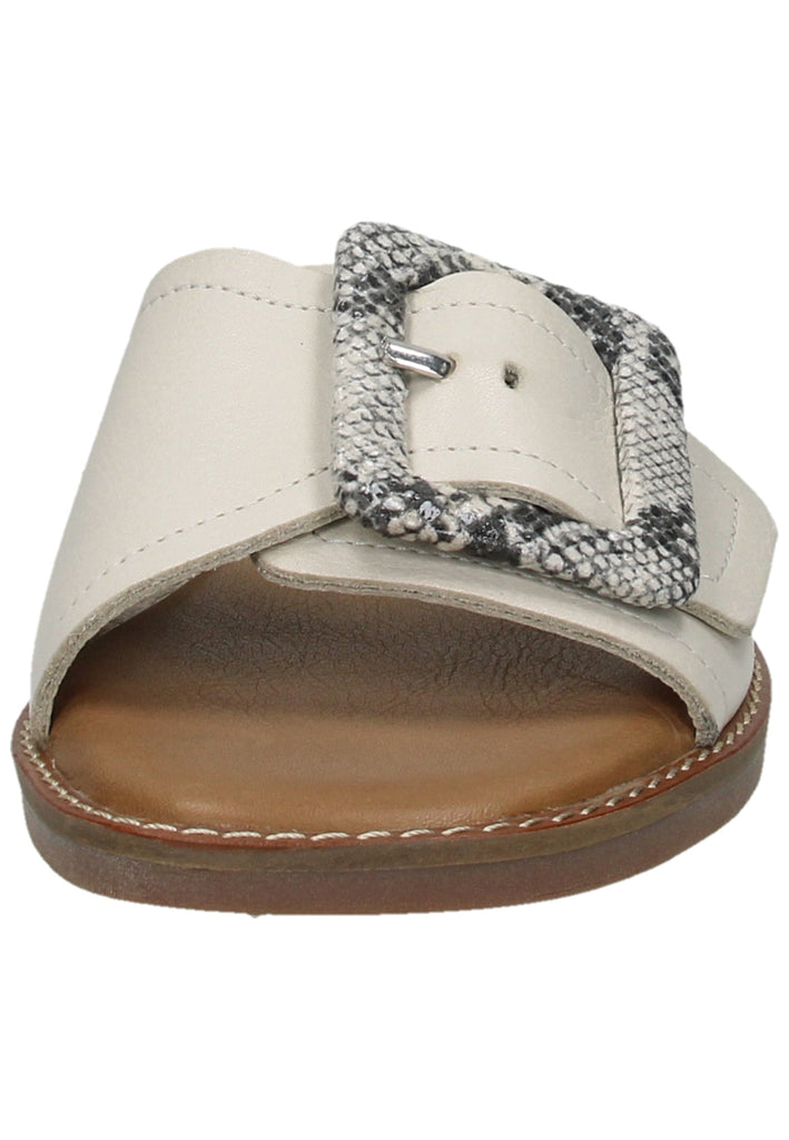 Tamaris Pantoletten Leder Ivory