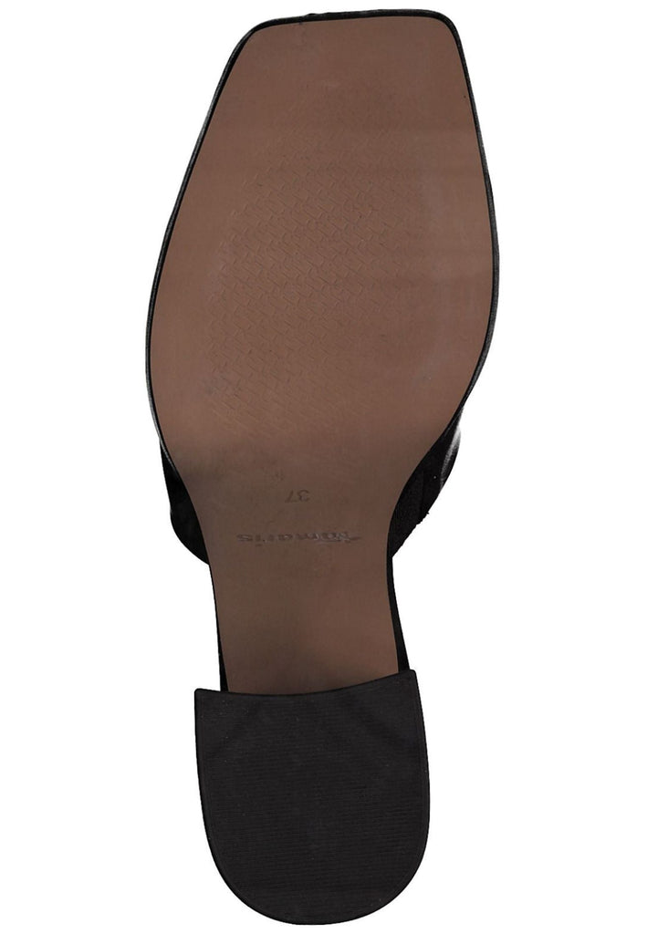 Tamaris Pantoletten Leder Schwarz