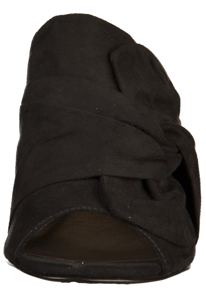 Tamaris Pantoletten Lederimitat Schwarz