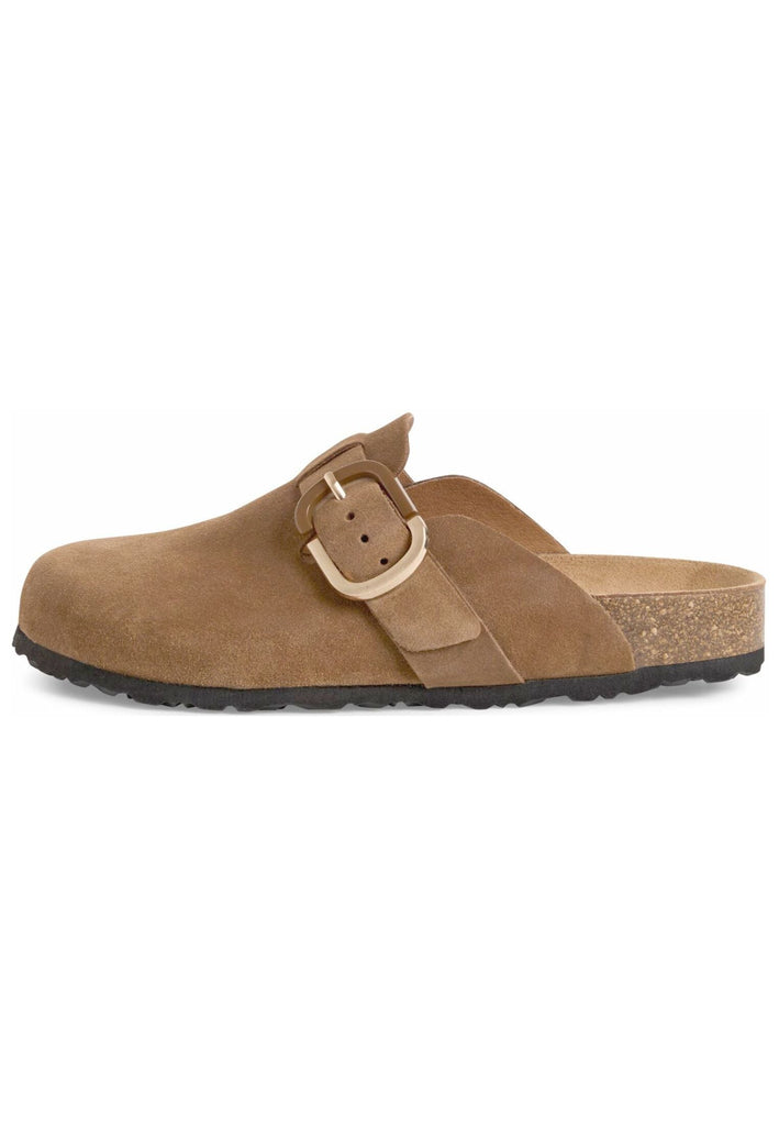 Pantoletten Tamaris Pantoletten Leder Cognac