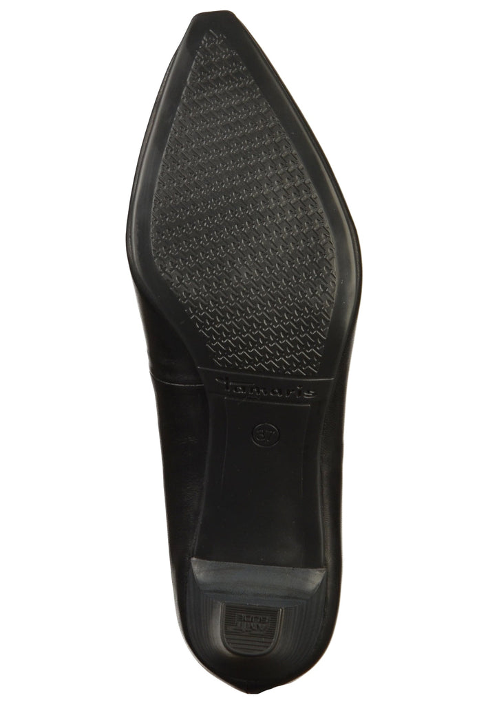 Tamaris Pumps Glattleder Schwarz