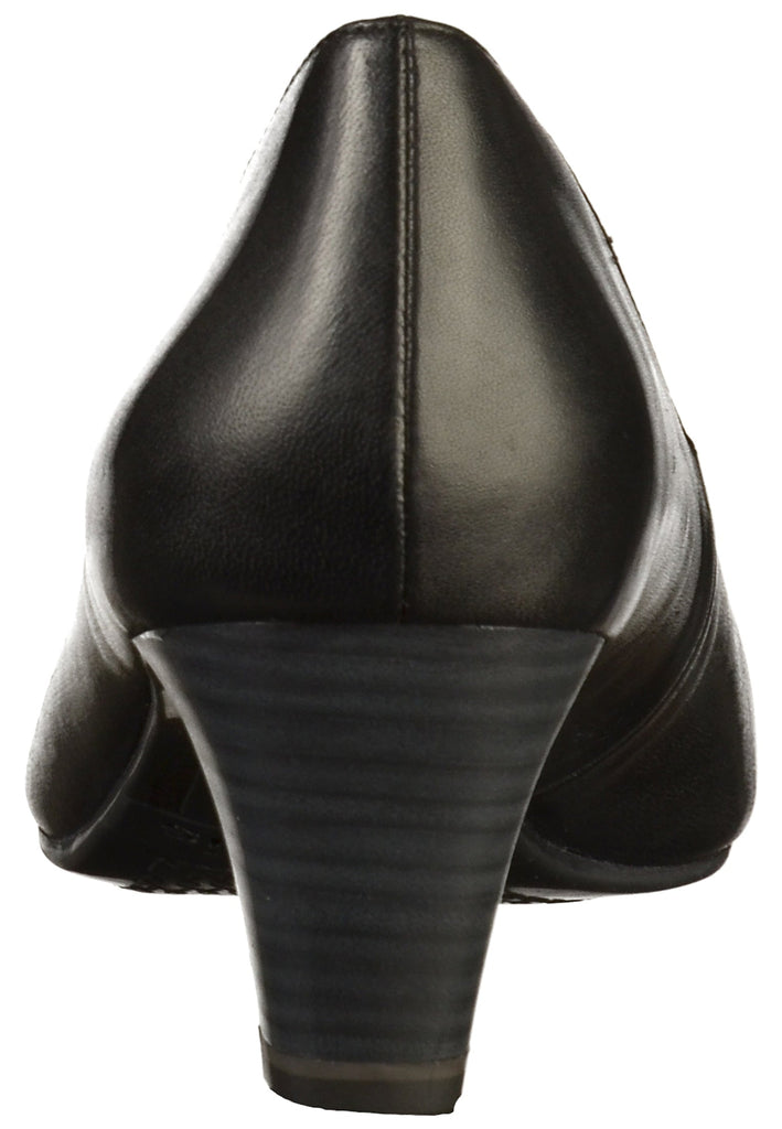 Tamaris Pumps Glattleder Schwarz