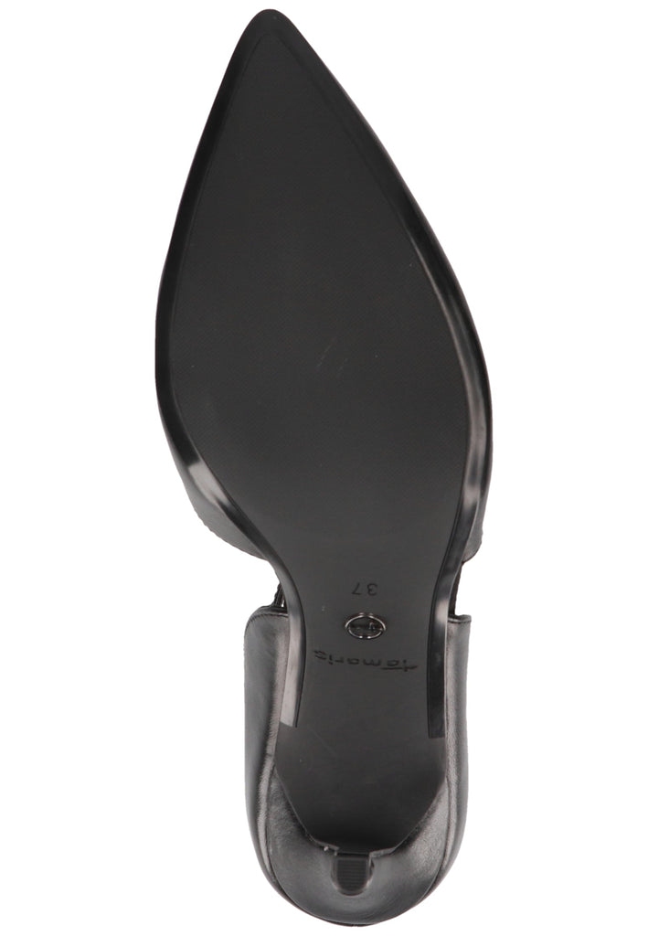 Tamaris Pumps Glattleder Schwarz