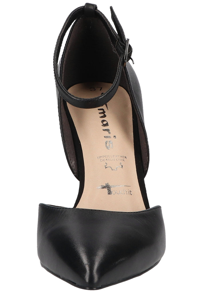Tamaris Pumps Glattleder Schwarz