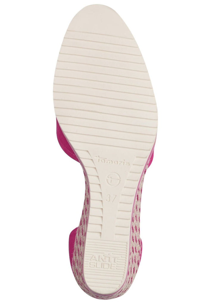 Tamaris Pumps Leder Fuchsia