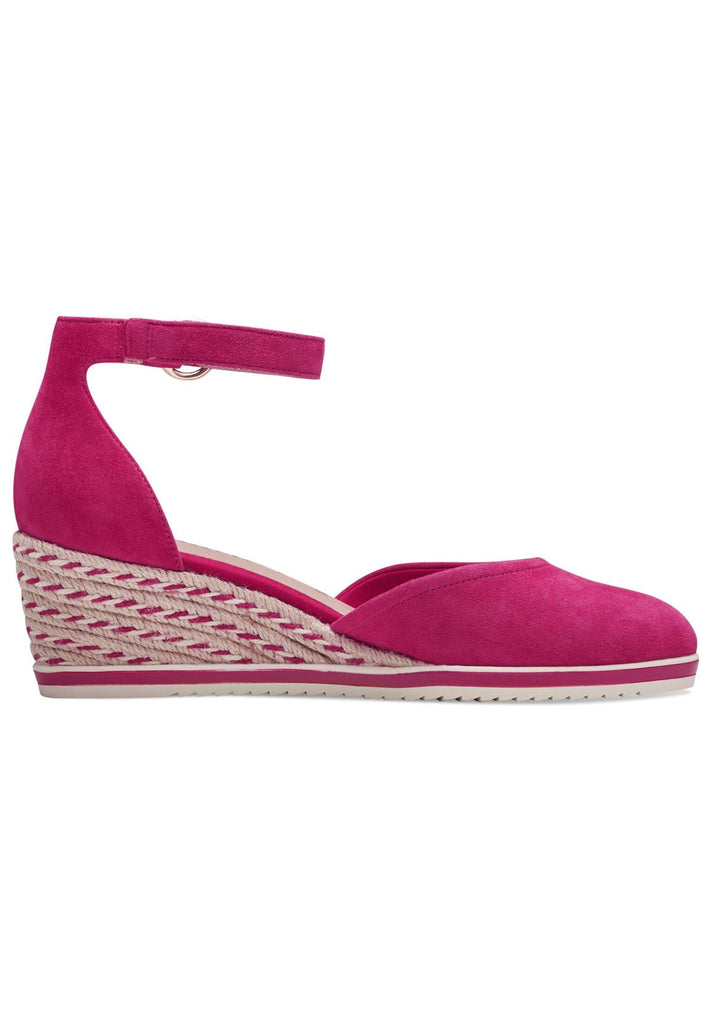 Tamaris Pumps Leder Fuchsia
