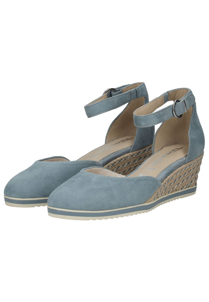 Tamaris Pumps Leder Hellblau