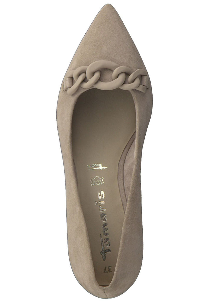 Tamaris Pumps Leder Mauve