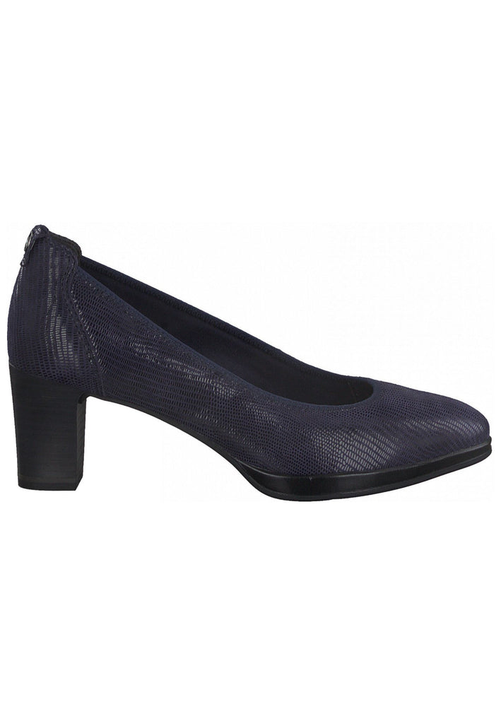 Tamaris Pumps Leder Navy