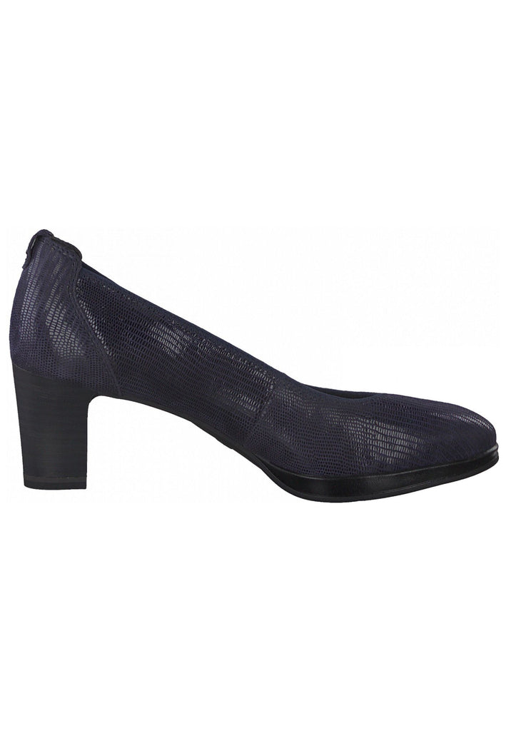 Tamaris Pumps Leder Navy