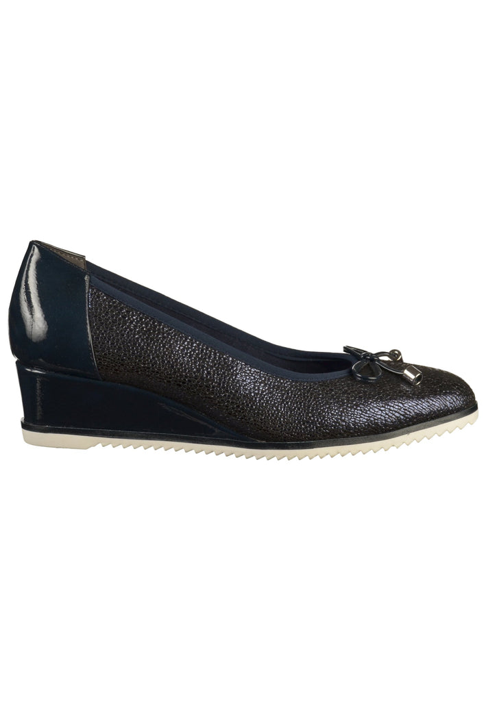Tamaris Pumps Leder Navy
