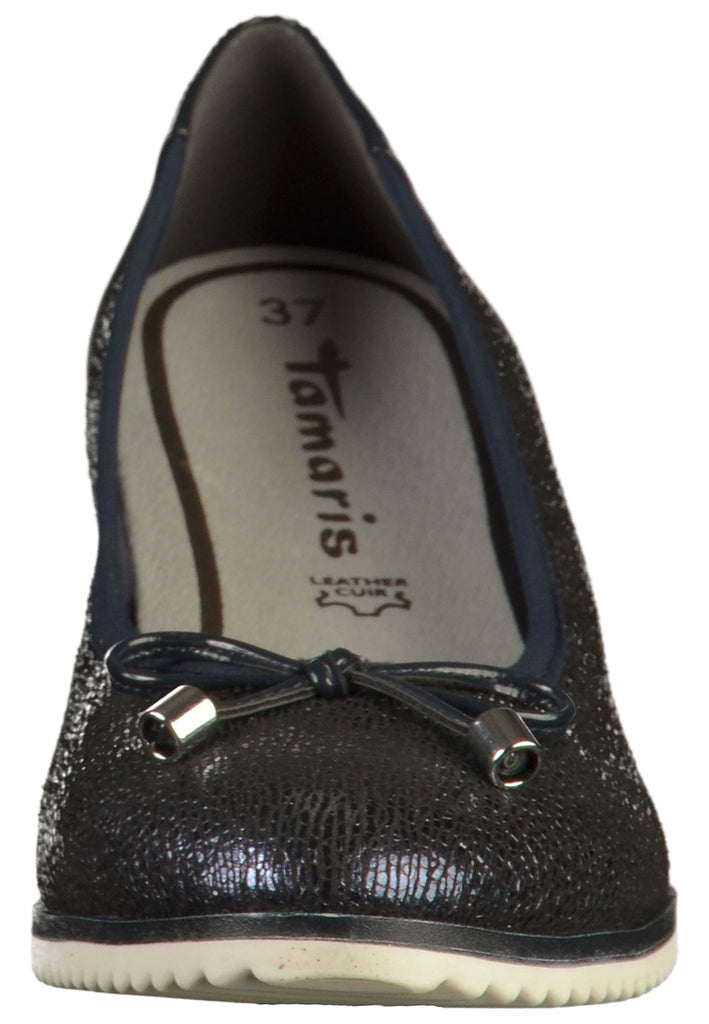 Tamaris Pumps Leder Navy