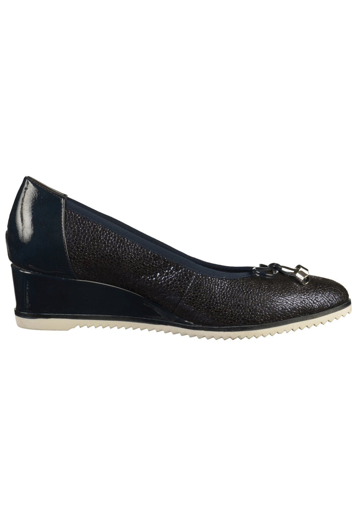 Tamaris Pumps Leder Navy