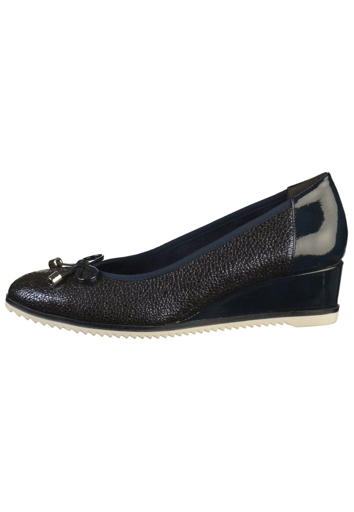 Tamaris Pumps Leder Navy