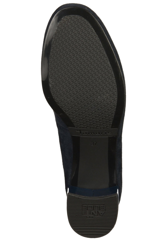 Tamaris Pumps Leder Navy