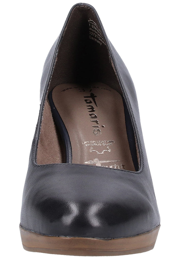 Tamaris Pumps Leder Navy