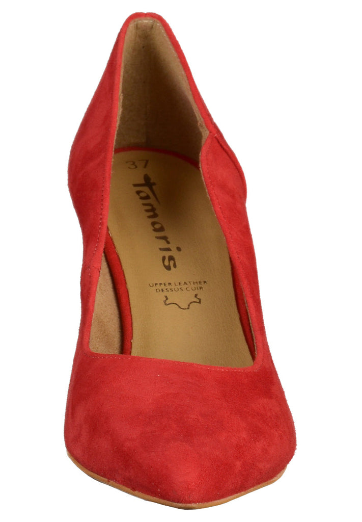 Tamaris Pumps Leder Rot