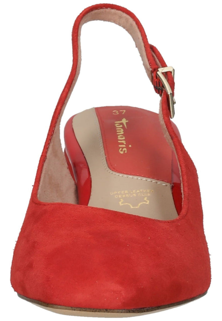 Tamaris Pumps Leder Rot
