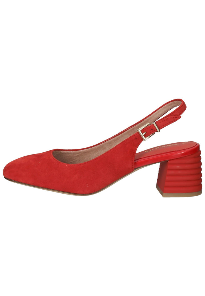 Tamaris Pumps Leder Rot