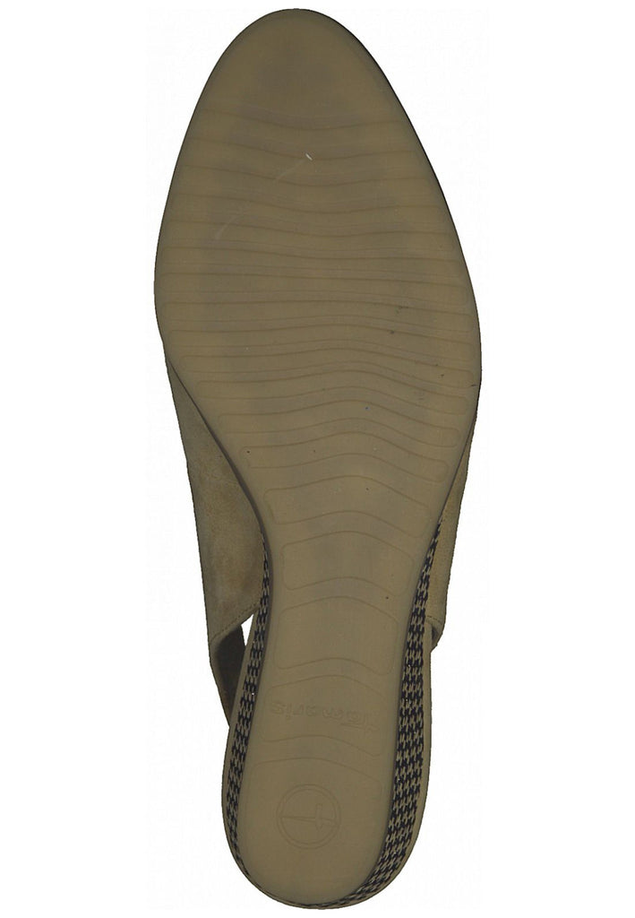 Tamaris Pumps Leder Sand