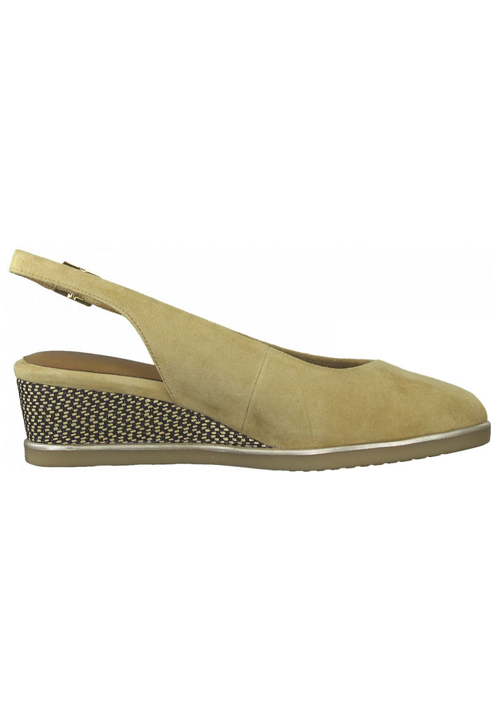 Tamaris Pumps Leder Sand