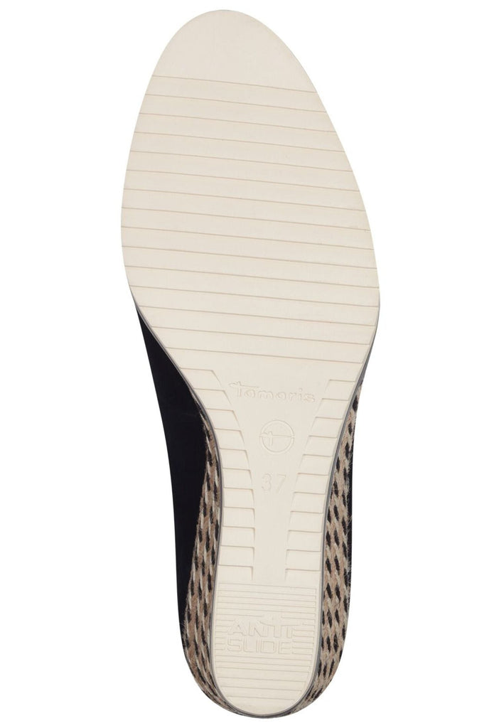 Tamaris Pumps Leder Schwarz