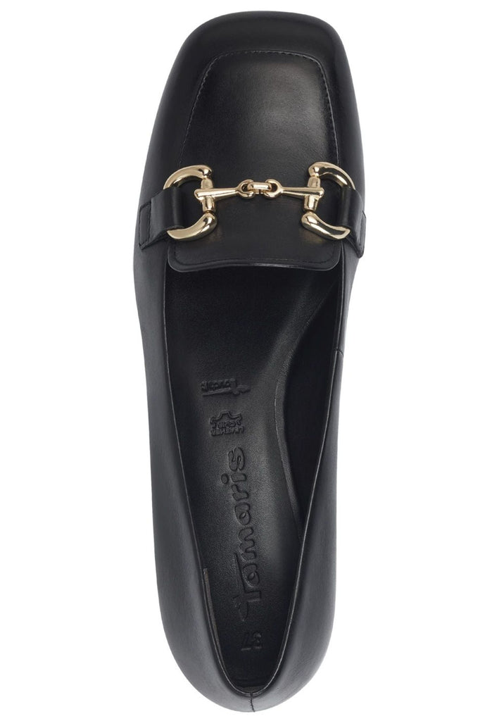 Tamaris Pumps Leder Schwarz