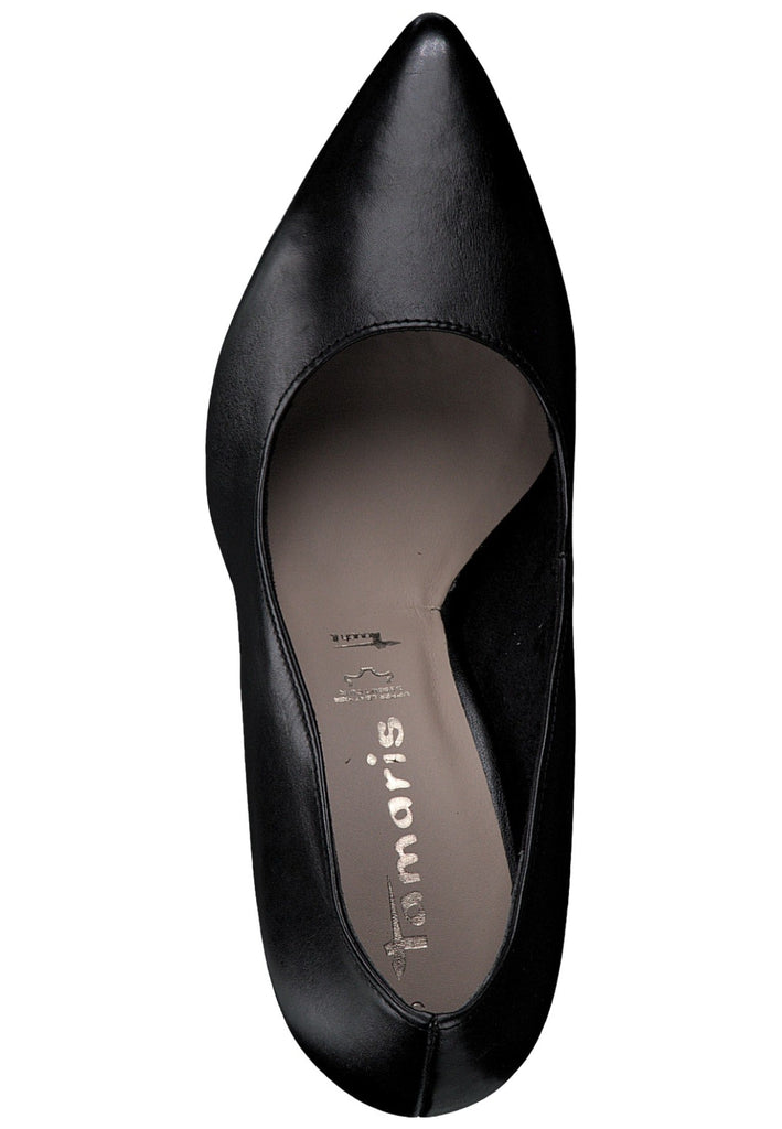 Tamaris Pumps Leder Schwarz